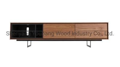 Modern Furniture Home Living Multi-Function Wooden TV Stand Furniture TV-Table Wholesale Panel Furniture Melamine Board TV Cabinet