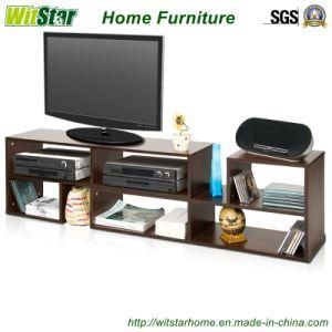 Modern Living Room Furniture Wooden LCD TV Stand with Large Storage (WS16-0030)