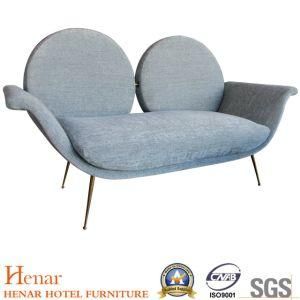 2019 Exclusive Comfortable Metal Sofa Chair with Fabric Cushion Seating
