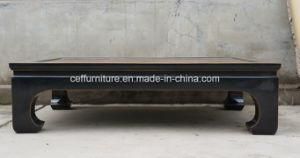 Antique Chinese Asia Wooden Home Furniture Rattan Coffee Table