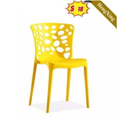 High Quality PP Plastic Dining Furniture Stackable Waiting Office Restaurants Chairs