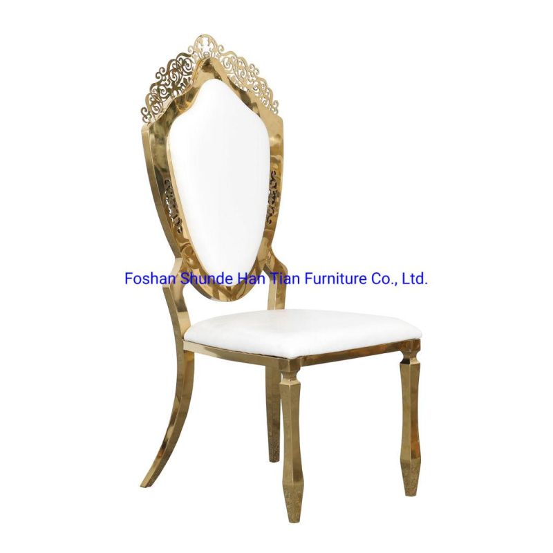 Silver Satin Chair Covers for Wedding Event European Furniture Design Hotel Living Room Chairs