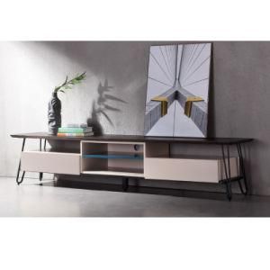 Trendy Simple Wooden TV Cabinet for Modern Living Room (YA927D)