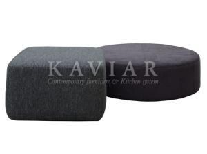 Kaviar Whole Soft Padding Home Furniture Stool (DS110/DS111)