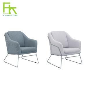 Modern Metal Frame Rest Sofa Chair Relaxing Floor Sofa Chair