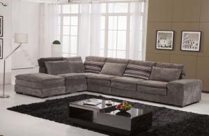 Soft Sectional Fabric Sofa Couch (LS4A171)