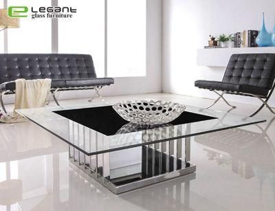 12mm Clear Tempered Glass Center Table