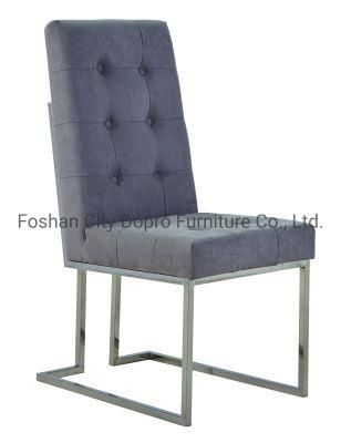 Metal Furniture Stainless Steel Modern Dining Chair