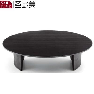 Modern High-End Popular Hotel Living Room Furniture Wooden Round Table