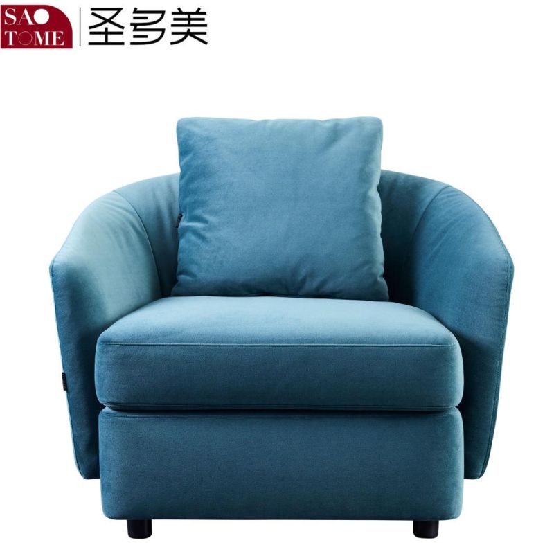 Modern Popular Comfortable Lazy Sofa Hotel Living Room Cloth Leisure Chair