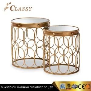 China Modern Living Room Furniture Wholesale Metal Side Table