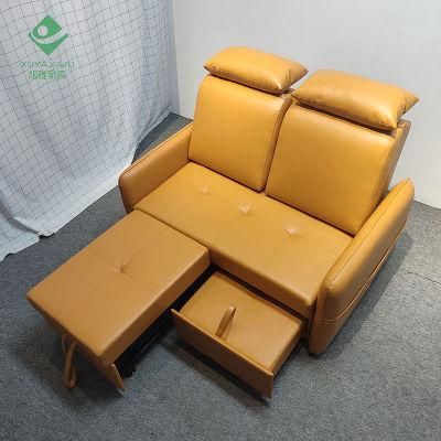 Folding Dual-Use Removable and Washable Push-Pull Telescopic Multi-Functional Sofa Bed