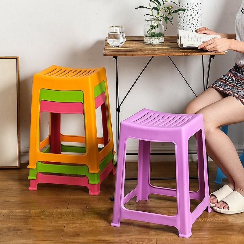 Thickened PP Plastic Stool Simple Living Room Stool