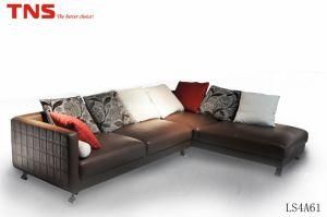 Modern Leather Sofa (LS4A61)