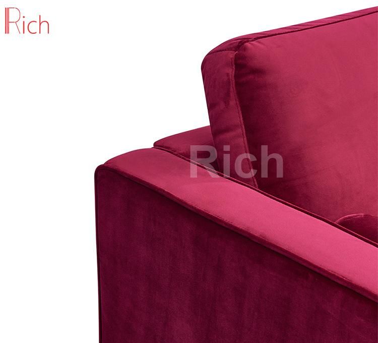 Left Chaise Lounge Corner Sofa Fabric Living Room Modular Couch