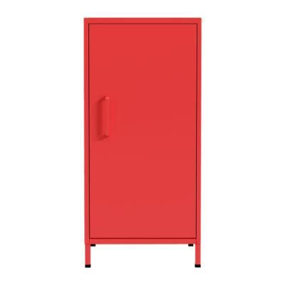 Steel Furniture Metal Sidecabinet Hot Selling Single Door Metal Storage Locker Cabinet