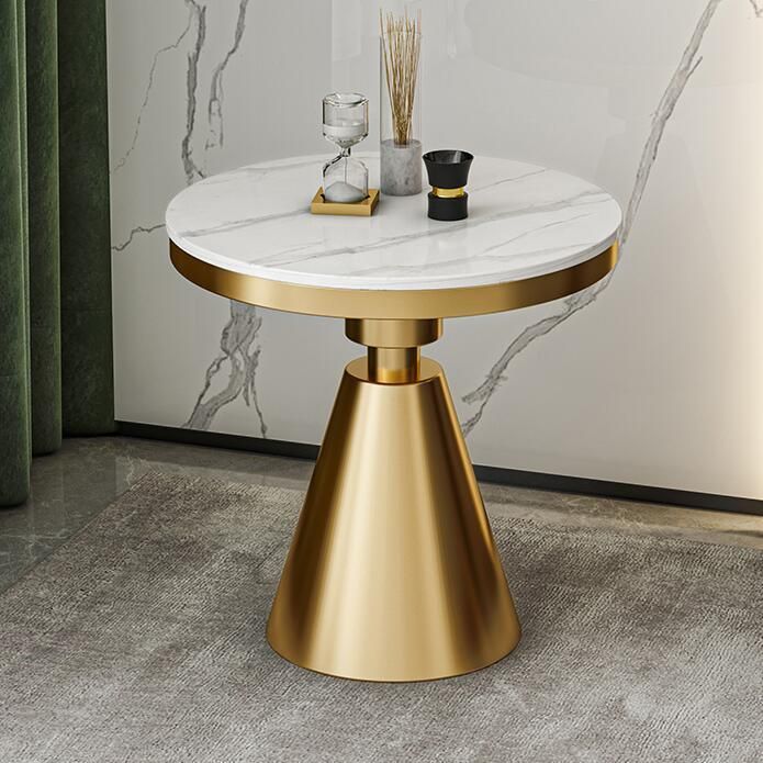 New Arrival Nordic Living Room Furniture Luxury Metal Coffee Table for Hotel