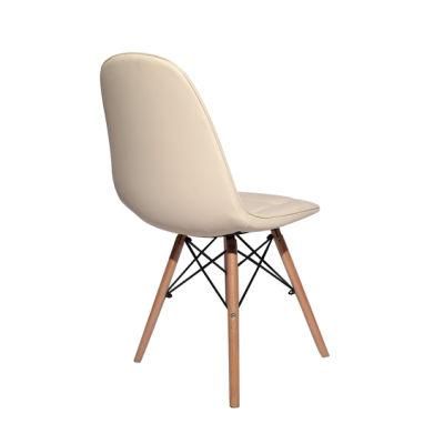 High Quality Modern Art Style Wooden Leg Seat