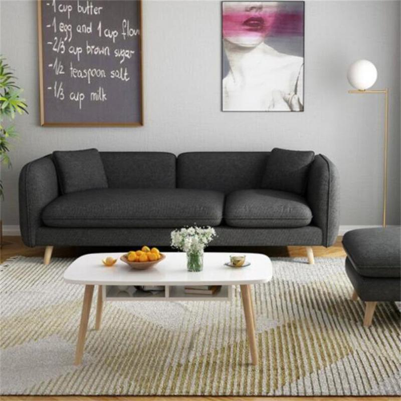 Hot Sales Other Modern Furniture Double Three-Seater Fabric Sofa