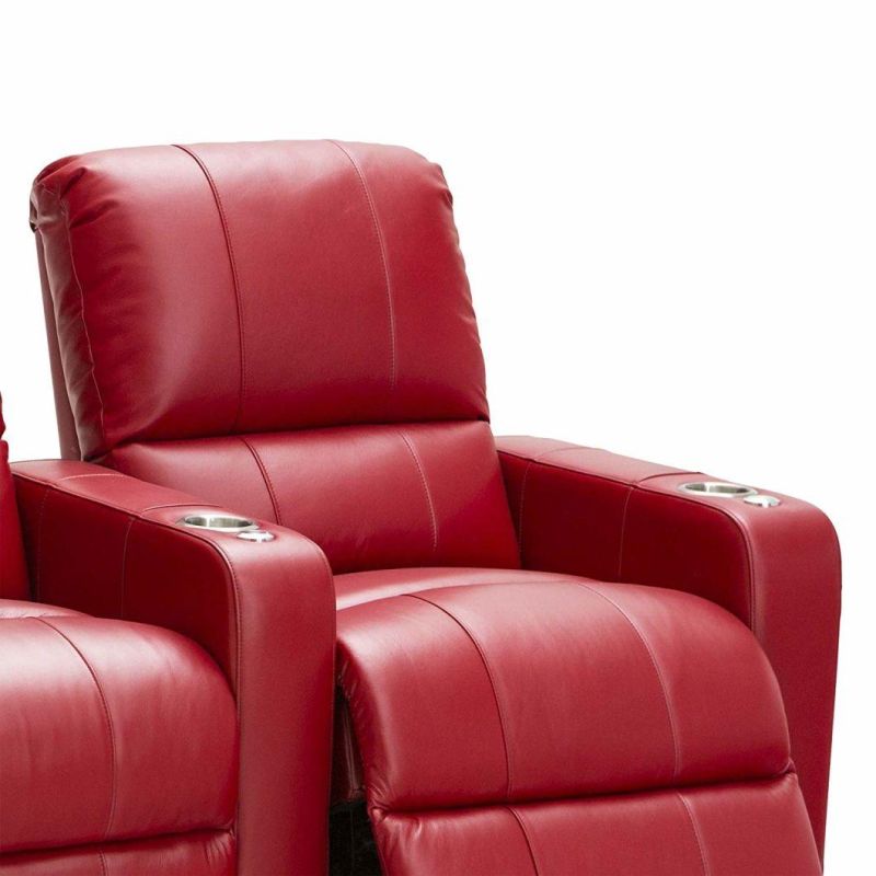 Jky Furniture Modern Design Multifunctional Cinema VIP Electric Recliner Sofa Set with LED Light and Cup Holders