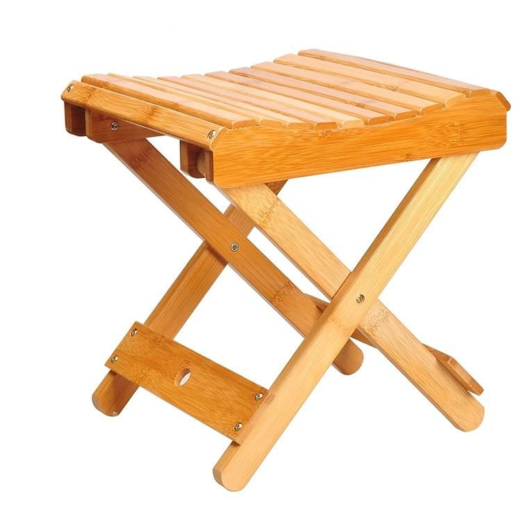 Portable Bamboo Folding Chair Bamboo for Easy Storage