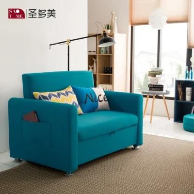 Fabric Leisure Cloth Metal Frame Sofabed