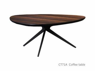 CT71A Wooden Coffee Table/ MDF Eucalyptus Veneer Top/Home Furniture and Hotel Furniture