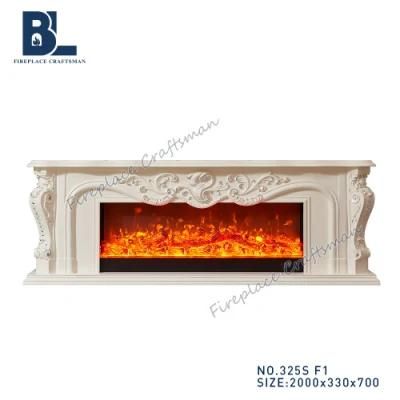 Write Decorative Electric Fireplace Mantel Shelf TV Stand with Heaters Mantel Wood Burning Stove