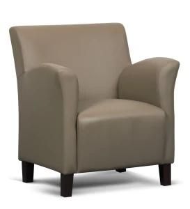 Living Room Furniture Reception Single Faux Leather Tub Chair (FS-507)