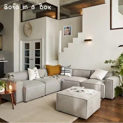 Factory Wholesale Modern Living Room Furniture Nordic Home Furniture Fabric Sofa