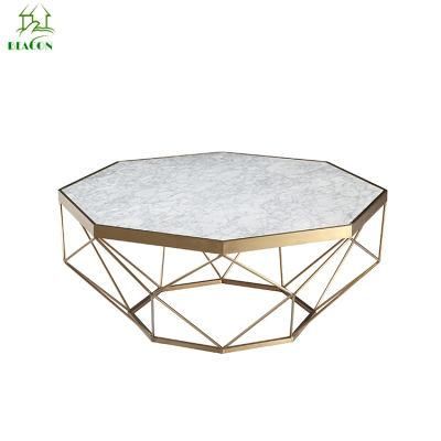 Modern New Design Marble Top Center Coffee Table