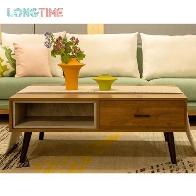 Custom Modern Storage Design Large Furniture Light Luxury Coffee Table