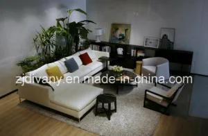 Italian Modern Style Living Room Leather Sofa Furniture (D-71)