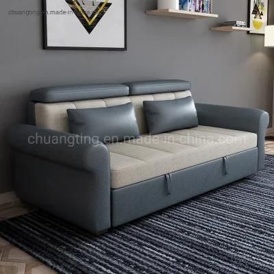 European Style Home Furniture House Leisure Simple Couch Sofa Bed
