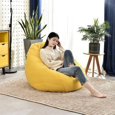 Leisure Fluffy Comfortable Coffee Lazy Lounger Bean Bag Sofa Chair