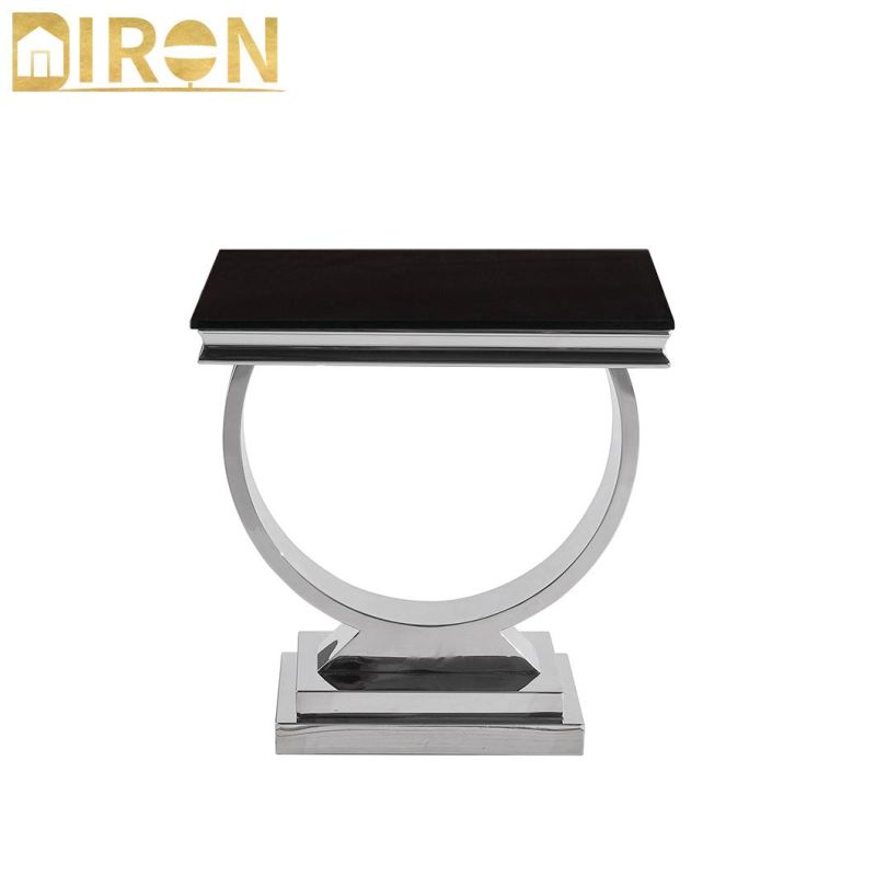 2021 China Factory High Quality Home Office Stainless Steel Coffee Side Tea Table