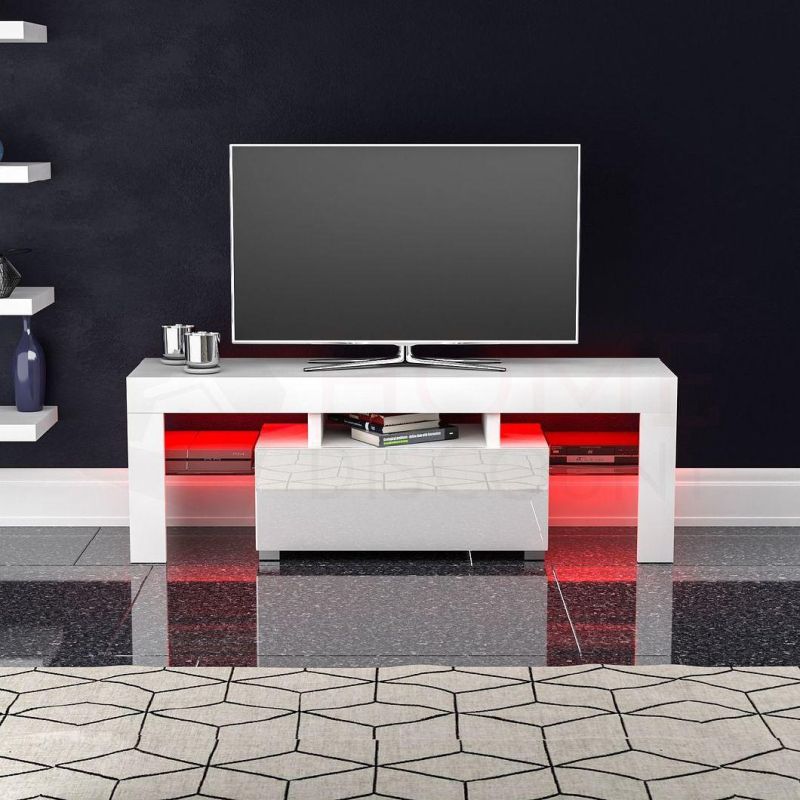Modern Simple Living Room Furniture Storage Wooden TV Stand