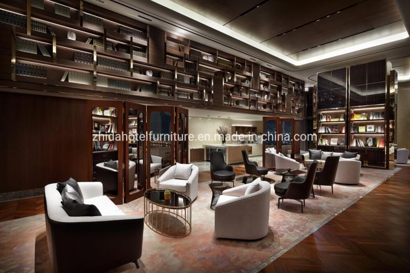 Motel Furniture Used Luxury Hotel Lobby Reception Sofa for Sale