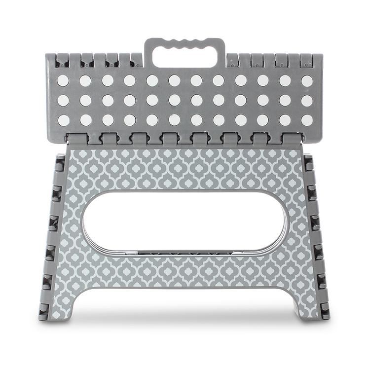 Gray Dots Can Be Customized Thick Folding Small Bench