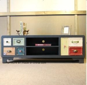 Vintage Classic Wood Country Furniture Hotel Home TV Stand
