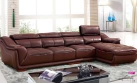 Black Leather Sofa