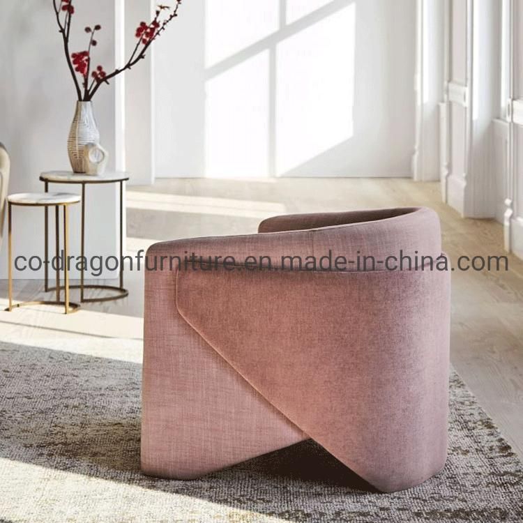 2022 New Design Home Furniture Fabric Wooden Frame Leisure Chair