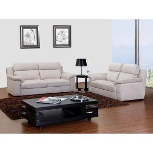 Leather Sofa, Office Sofa, Modern Living Room Sofa (WD-8854)