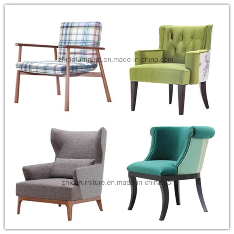 Hotsale Wood Living Room Arm Chair (S6083A)