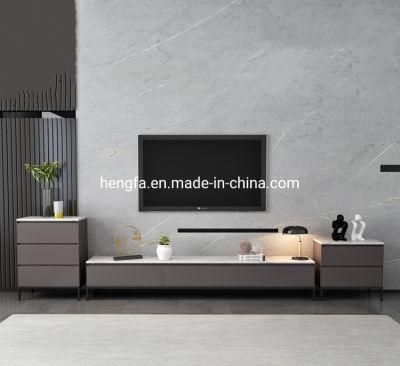 Modern Customized Bedroom Home Furniture Cabinet Table Combination Metal TV Stand