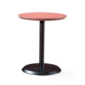 High Quality Round Wooden Side Table for Modern Living Room (YA983B-2)