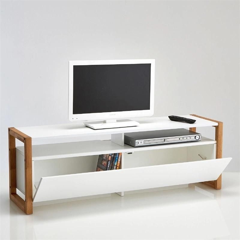Promotional Top Quality New Modern Design Wooden TV Stand with Storage Case