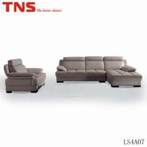 Promotional Modern Leather Sofa for Living Room Furniture (LS4A07)