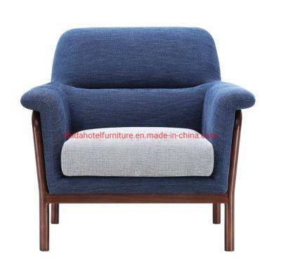Wooden Armrest Modern Restaurant Home Hotel Chair for Living Room Furniture