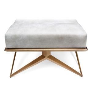 Fashion Living Room Leisure Chair in Stainless Steel Frame